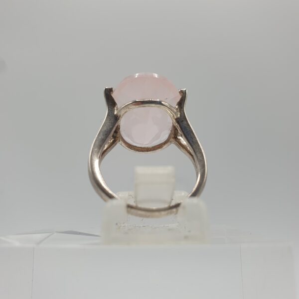 Bague quartz rose étoilé – Image 3