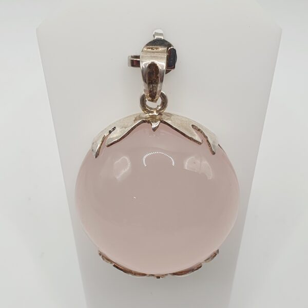 Pendentif Quartz Rose étoilé
