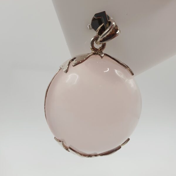 Pendentif Quartz Rose étoilé – Image 3
